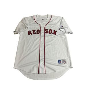 Boston Red Sox Jersey XL Russell Athletic Mens White